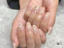 シンプル小花デザイン