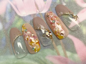 ネイルサロン マハロ(Nail salon MaHaLo)/新規付替オフ込☆ハンド¥7950