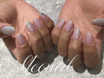 アクイユ 銀座店(ACCUEIL)/淡色ネイル