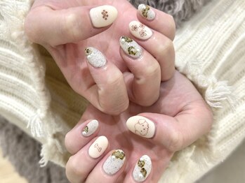 メルシー(Merci)/手書きネイル byアサカワ