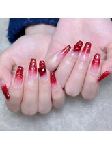 木にいる 錦糸町/長さだしラメグラ＋2個パーツ