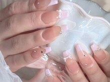 イル 神戸店/パステルフレンチネイル