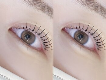 ピュア(PURE)の写真/《アイシャンプー・美容液付》まつ毛パーマ/パリジェンヌ　まつ毛を健やかに保つ!アイブロウメニューも有◎