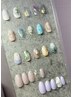 【Nozomi限定】選べる季節のシンプルネイル¥6550