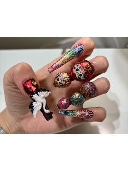 長さ出しのできるサロン