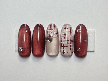 ツイード×マグネット