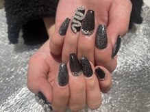 ブラックネイル×蛇パーツ