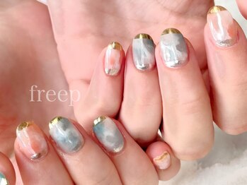 フリープ(freep)/もやもやネイル 春 夏 秋 冬