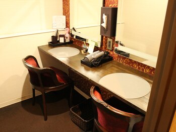 リンパサロン カナサ(Kanasa)/ティータイム・ご精算～化粧室～