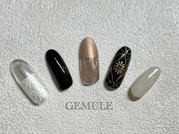 ネイルアンドアイラッシュ ジェムール 川越店(Nail&Eyelash GEMULE)/お正月限定デザイン