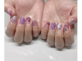 パープルネイル(担当:石井)
