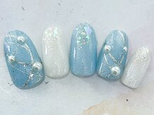 ティーエヌ 辻堂店/ウェディングネイル☆7700円