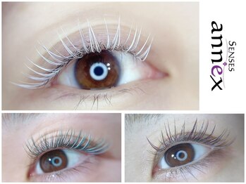 センシズアネックス(SENSES annex)の写真/【”40種類”から選べる♪カラーエクステつけ放題¥7700】ナチュラル～ビビットまでカラーの種類が豊富♪