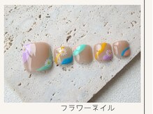 プレンティー 北千住西口店(plenty)/【FOOT】フラワーネイル