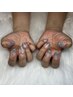 HAND NAIL ラメグラデーション¥5500
