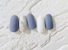 サローネ レジーナ(salone Regina)/冬ネイル/マット/シンプル