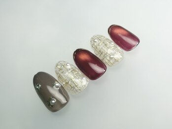 ローズデール アベイユ(ROSEDALE Abeille)/ボルドーマグ×ツイード