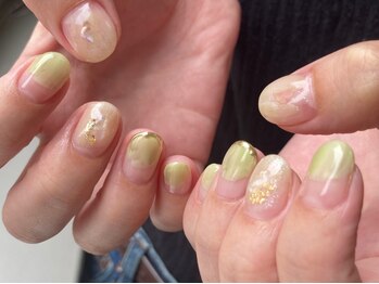 ネイルメゾン 池袋店(NAIL MAISON)の写真/【5800円ニュアンスコース】大好評!韓国・ニュアンスネイルがお得に楽しめる定額コ-ス♪ショートネイルにも