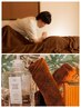 身体ほぐし30分+オイルを使った足ケア30分+10分