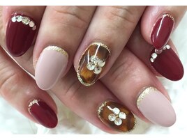 オシャレ☆べっ甲ネイル