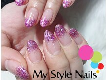 マイ スタイル ネイルズ(My Style Nails)/ラメグラデーションジェル