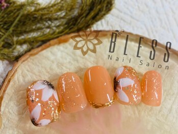 ブレス 天童店(BLESS)/何度でもやりたいお花ネイル♪