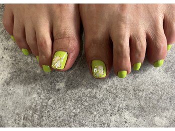 ネイルサロン ティディ(TIDY)/親指アートコース3800円デザイン