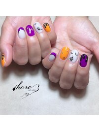 ハロウィンネイル