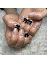 グロウネイル(Glow.Nail)/リボンネイル