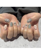 イン ザ ピンク サニー(in the pink SUNNY)/ガーリーリボンネイル￥9900