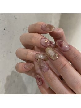 リノ 大阪本町店(lino)/ニュアンスネイル