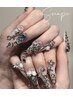 [チップ長さだし]☆ゴージャス 華麗ネイル¥19980→¥17980