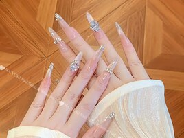 ブライダルにも憧れ水引ネイル