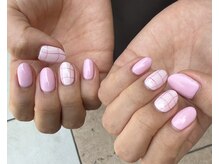 ナンバーネイル 名駅(N° nail)/ニュアンスチェックネイル