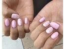 ニュアンスチェックネイル