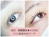 【学割U24】ご新規/平日限定【パリジェンヌ/似合わせ３種】特殊ケア付￥2500