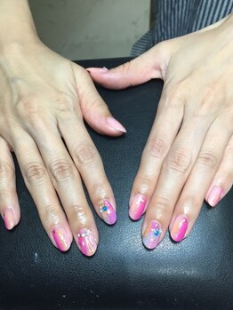 キュア(Cure)/人魚の鱗ネイル★