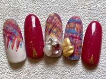 レイネイル 岐阜茜部店(RAY NAIL)/ツイード風ネイル