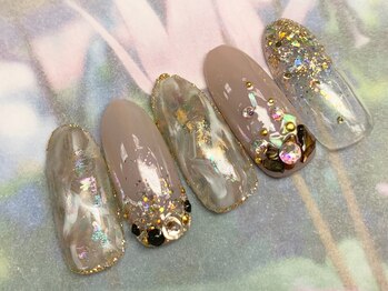 ネイルサロン マハロ(Nail salon MaHaLo)/新規付替オフ込☆ハンド¥7950