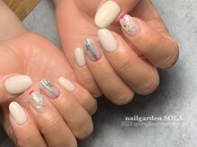 ソラ(SOLA.)/シンプルヌーディー×ピンク