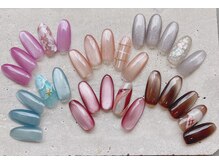 ネイルサロン ラディエス (Nailsalon Ladeesse)の雰囲気（人気のマグネットネイルも大人キレイ色を取り揃えています♪）