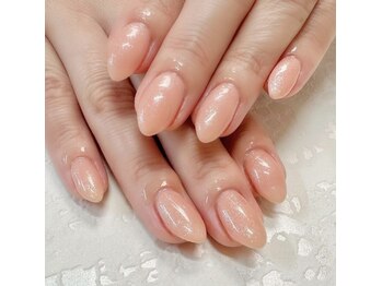 ネイルサロン K/桜色ネイル