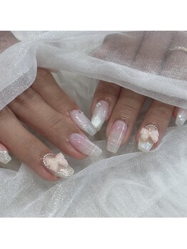 リンドネイル バイ モカ アンド ララ(Lind nail by moca and LaLa)/チェックネイル