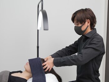 ルナ(Lunaria)の写真/全室完全個室でリラックスして施術♪頭のコリをほぐして頭の疲れを解消ドライヘッドスパ初回70分3500円。