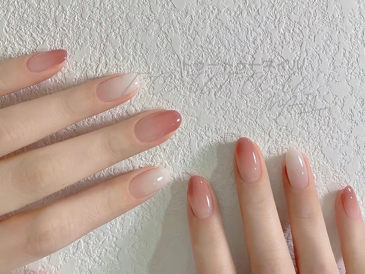 オーダー】ネイルチップ ワンホン韓国 キラキラ ベイビーブーマー