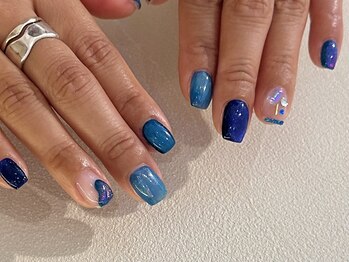 サンジュウヨン(34)/ブルーネイル　パラジェル