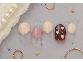 5000円　ハート　チョコアート