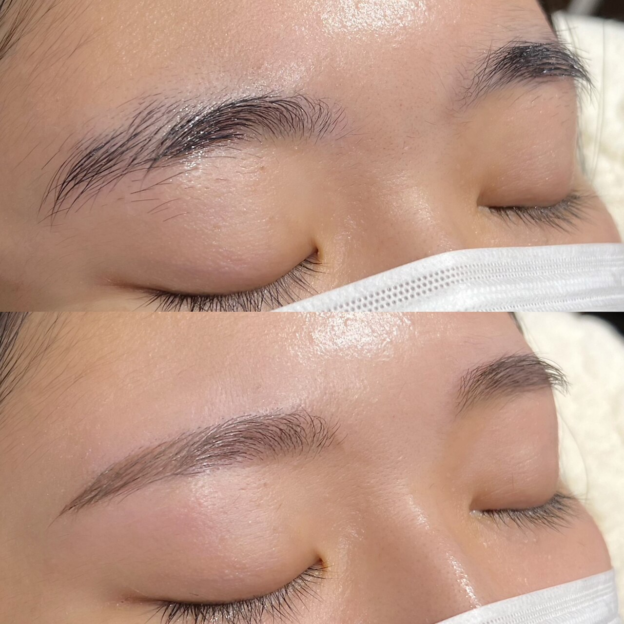 【アイブロウ】似合わせ眉毛WAX+間引き◆メイク込