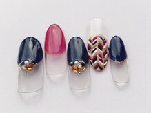 ネイル サロン ターラ 吉祥寺(nail salon Tara)/ざっくりニットフレンチ