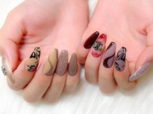 ルアナ(Luana.)/秋色海外風ネイル